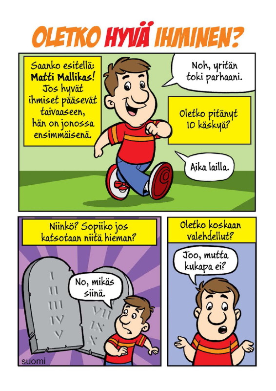 Oletko hyvä ihminen